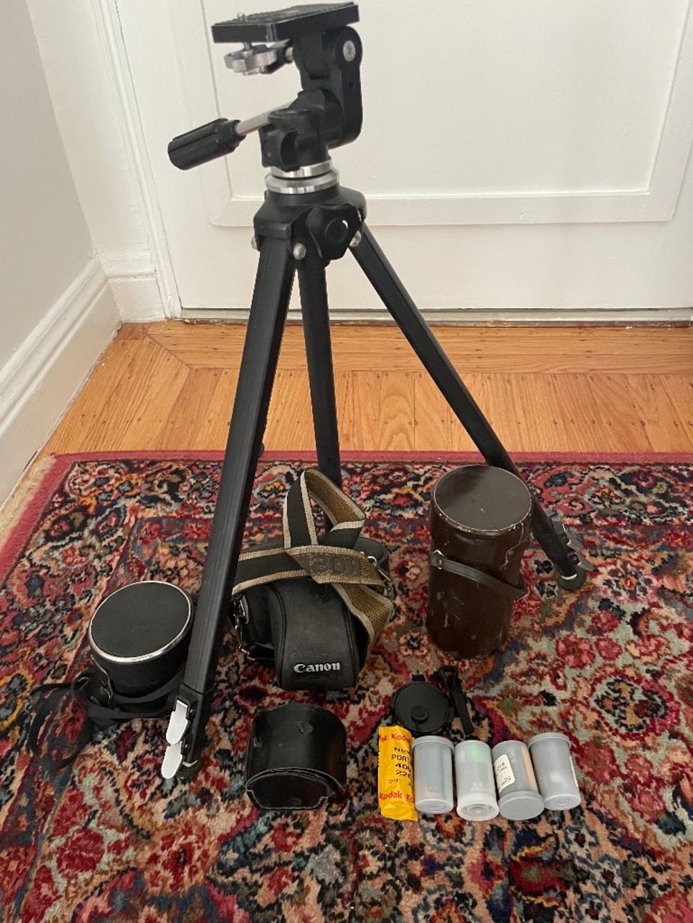 Canon film AE-1 kit